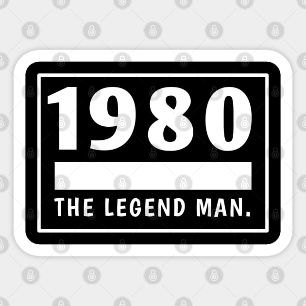 1980 birthday Sticker by BlackMeme94